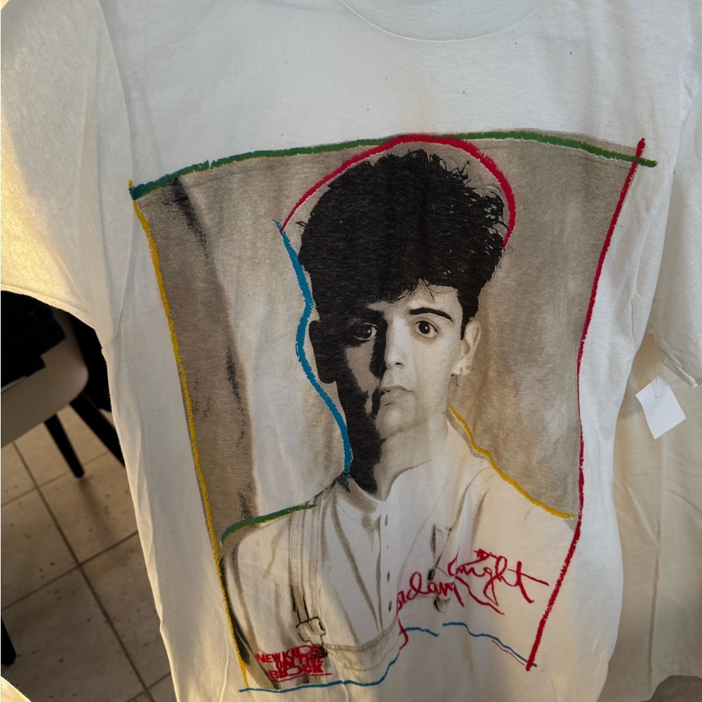 1989 Vintage NKOTB Jordan Knight Tshirt M